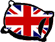 English flag for the english version of bed and breakfast Milan