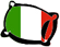 Bandiera italiana per il sito in italiano del bed and breakfast Milano 3 Basiglio