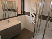 Bagno dell'appartamento in affitto a Basiglio